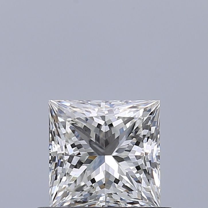 Diamante Naturale Taglio Princess 0.6ct EX/EX H VVS1 - GIA - 4.63x4.57x3.37mm