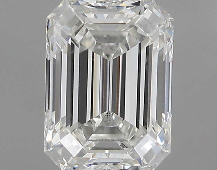 Diamante Naturale Taglio Smeraldo 0.55ct G/VG F VVS1 - IGI - 5.47x3.98x2.65mm