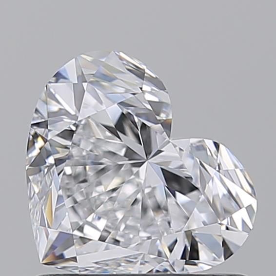 Diamante Naturale Taglio Cuore 0.92ct EX/EX D IF - GIA - 5.71x6.74x3.95mm