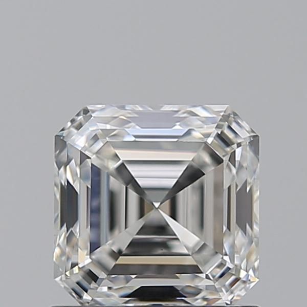 Diamante Taglio Smeraldo Quadrato 1.02ct EX/EX F VS1 - GIA - 5.5x5.48x3.69mm