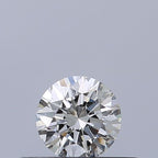 Diamante Naturale Taglio Brillante 0.28ct 3EX G VVS2 - GIA - 4.19x4.22x2.61mm