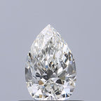 Diamante Naturale Taglio Goccia 0.37ct VG/EX H VVS1 - GIA - 6.36x3.98x2.48mm