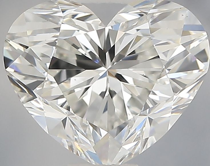 Diamante Naturale Taglio Cuore 1.5ct EX/EX F VS2 - IGI - 6.62x7.97x4.68mm