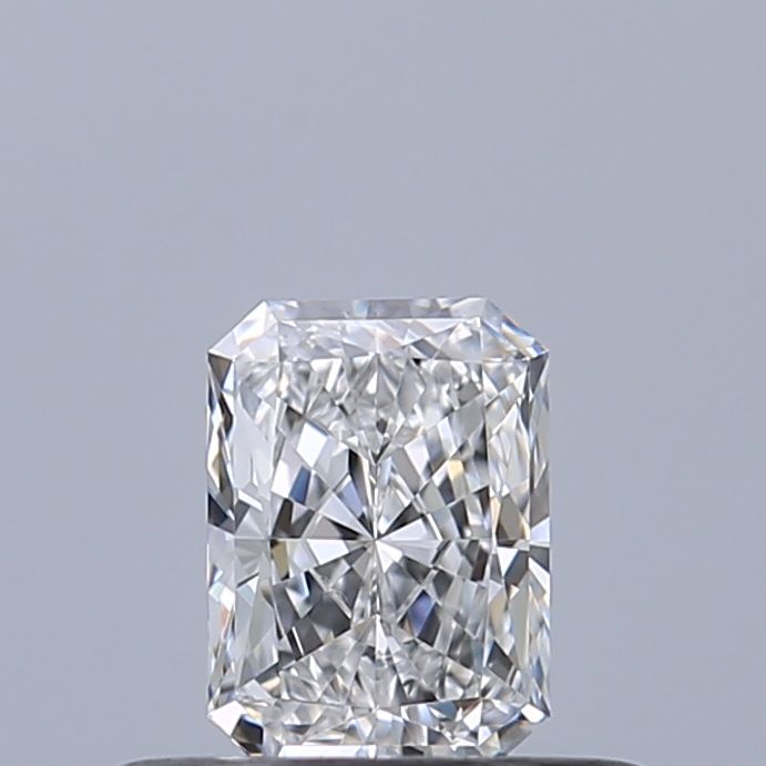 Diamante Naturale Taglio Radiant 0.33ct EX/EX D IF - GIA - 4.85x3.49x2.32mm