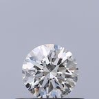 Diamante Naturale Taglio Brillante 0.41ct 3EX F VVS1 - IGI - 4.73x4.76x2.98mm