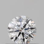 Diamante Naturale Taglio Brillante 0.4ct EX/VG/EX E IF - GIA - 4.77x4.74x2.91mm