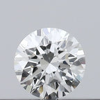 Diamante Taglio Brillante 0.15ct EX/VG/EX H VVS2 - GIA - 3.42x3.43x2.13mm