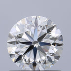 Diamante Naturale Taglio Brillante 1ct G/EX/EX E VVS2 - GIA - 6.14x6.19x4.02mm