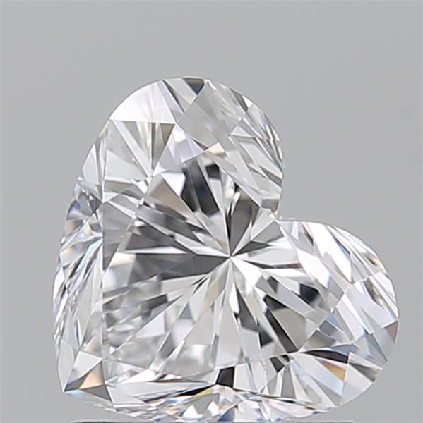 Diamante Naturale Taglio Cuore 1.5ct EX/EX E VVS2 - GIA - 6.91x7.86x4.7mm