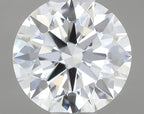 Diamante Naturale Taglio Brillante 0.6ct EX/VG/EX F VS1 - GIA - 5.4x5.41x3.3mm