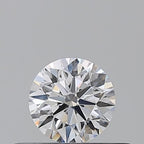 Diamante Taglio Brillante 0.32ct EX/EX/VG D VS1 - GIA - 4.37x4.35x2.72mm