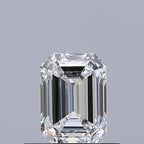 Diamante Naturale Taglio Smeraldo 0.5ct EX/EX E VVS1 - GIA - 5.32x3.81x2.58mm