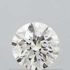 Diamante Naturale Taglio Brillante 0.51ct 3EX H IF - IGI - 5.12x5.15x3.2mm