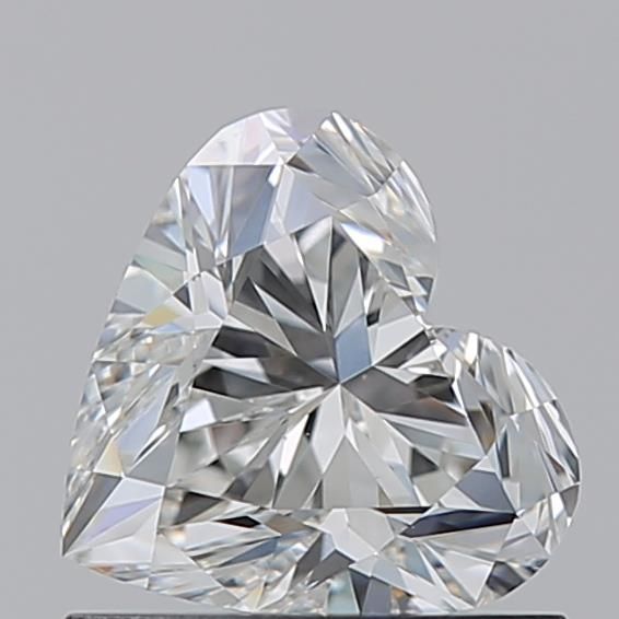 Diamante Naturale Taglio Cuore 0.9ct VG/EX H VS1 - GIA - 5.96x6.47x4.09mm