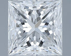 Diamante Naturale Taglio Princess 0.51ct EX/EX D VVS1 - GIA - 4.46x4.38x3.2mm