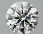 Diamante Naturale Taglio Brillante 0.5ct EX/VG/EX F VVS1 - GIA - 5.14x5.1x3.1mm