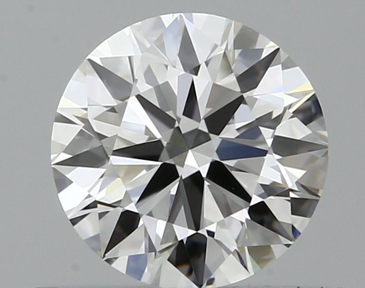 Diamante Naturale Taglio Brillante 0.5ct EX/VG/EX F VVS1 - GIA - 5.14x5.1x3.1mm
