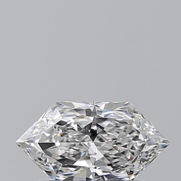 Diamante Naturale Taglio Esagonale 0.57ct VG/EX D IF - GIA - 8.1x4.29x2.61mm