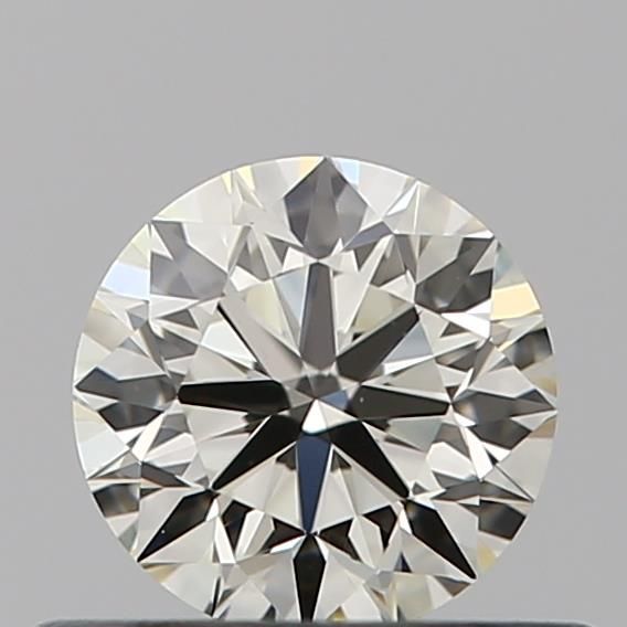 Diamante Naturale Taglio Brillante 0.4ct 3EX J VVS1 - IGI - 4.66x4.69x2.95mm