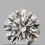 Diamante Naturale Taglio Brillante 0.46ct 3EX H VVS2 - GIA - 4.93x4.91x3.06mm