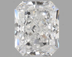 Diamante Naturale Taglio Radiant 0.71ct EX/EX E VVS2 - GIA - 5.66x4.55x3.08mm