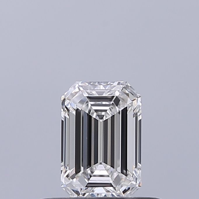 Diamante Naturale Taglio Smeraldo 0.4ct VG/EX E VS2 - GIA - 5.23x3.49x2.3mm
