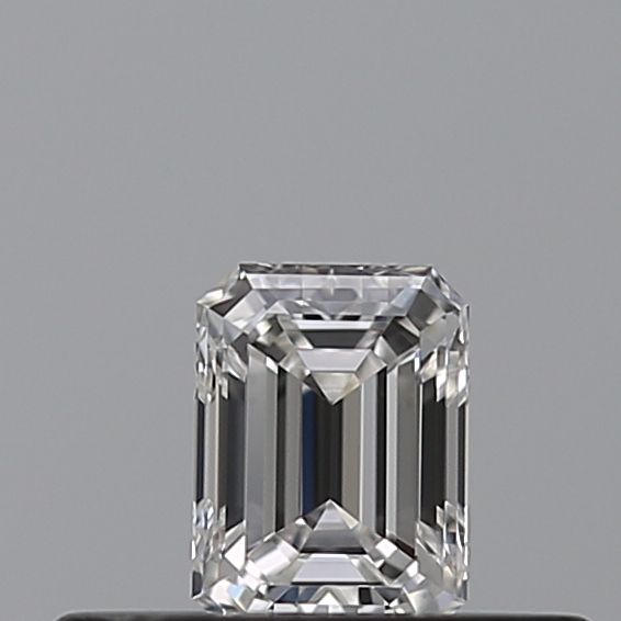 Diamante Naturale Taglio Smeraldo 0.23ct VG/VG E VVS2 - GIA - 4.09x3.01x2.04mm