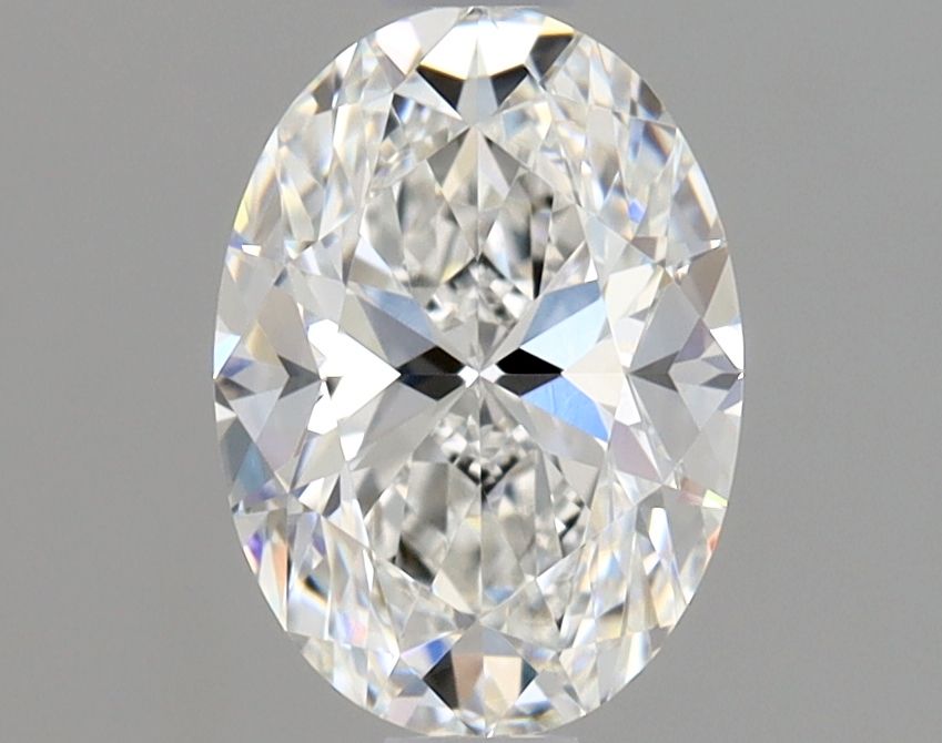 Diamante Naturale Taglio Ovale 0.9ct VG/VG F VS1 - GIA - 7.4x5.29x3.42mm