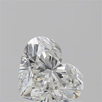 Diamante Naturale Taglio Cuore 1.01ct EX/EX G VS1 - GIA - 5.99x7.11x4.12mm