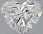 Diamante Naturale Taglio Cuore 0.53ct EX/EX E VVS2 - GIA - 4.84x5.73x3.41mm