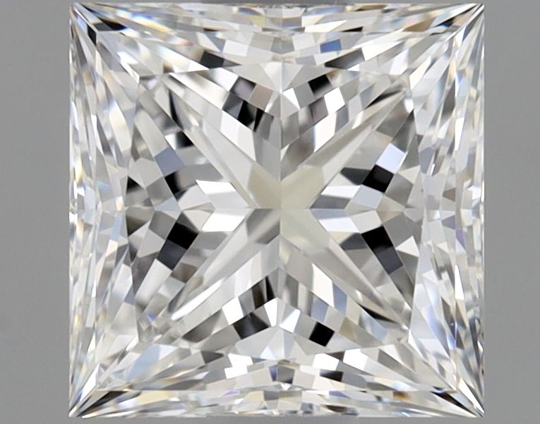 Diamante Naturale Taglio Princess 1.01ct EX/EX F VVS1 - GIA - 5.57x5.56x3.9mm