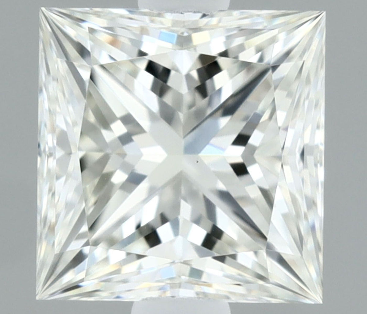 Diamante Naturale Taglio Princess 0.57ct EX/EX I VVS2 - IGI - 4.64x4.51x3.32mm