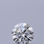 Diamante Taglio Brillante 0.21ct EX/EX/VG E VS1 - GIA - 3.86x3.84x2.37mm