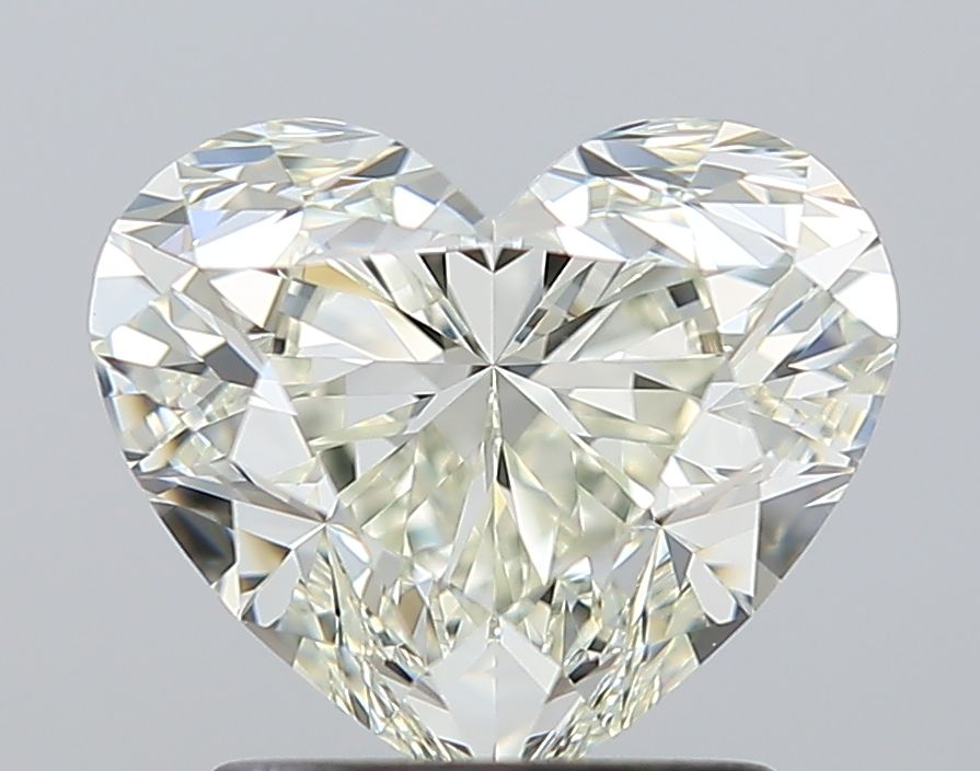 Diamante Naturale Taglio Cuore 1.7ct EX/EX J VVS2 - IGI - 7.01x8.25x4.88mm