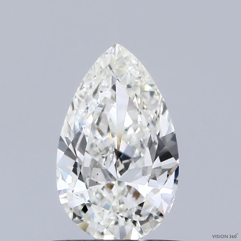 Diamante Naturale Taglio Goccia 0.7ct VG/EX H VS1 - IGI - 7.81x4.81x2.81mm