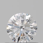 Diamante Naturale Taglio Brillante 0.54ct 3EX F VS1 - GIA - 5.18x5.15x3.23mm