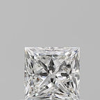 Diamante Naturale Taglio Princess 0.63ct VG/VG G VVS1 - GIA - 4.69x4.62x3.34mm