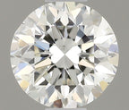 Diamante Naturale Taglio Brillante 0.5ct VG/G/EX I VS2 - GIA - 4.85x4.95x3.22mm