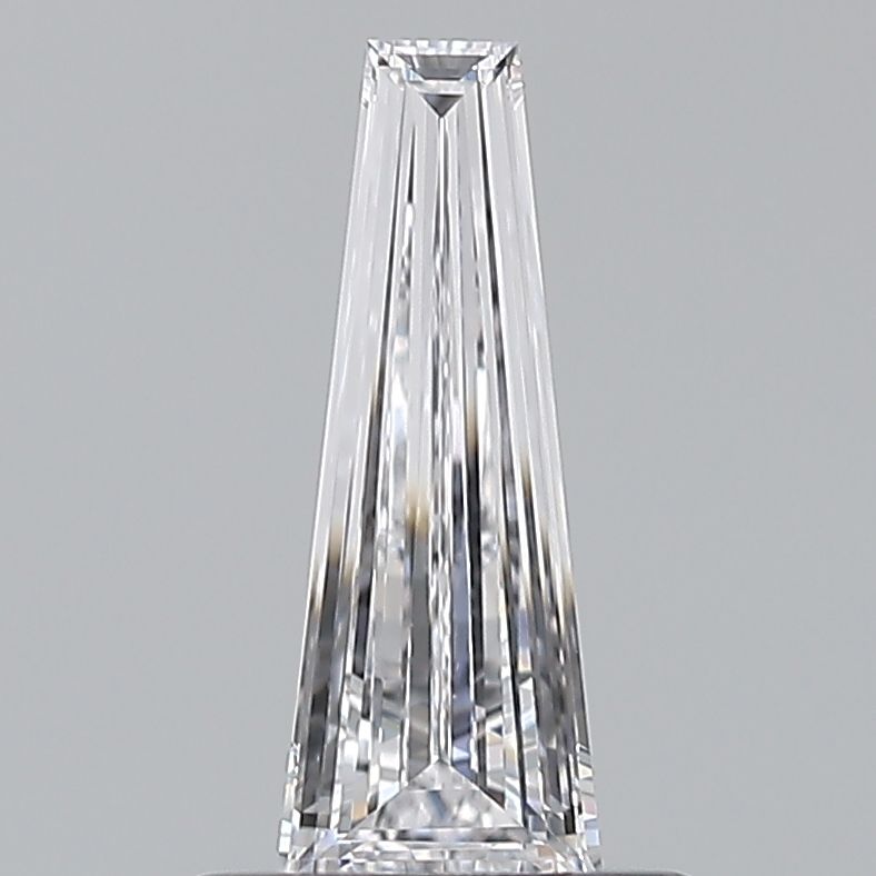 Diamante Taglio Baguette Scalata 0.38ct VG/EX D VVS1 - GIA - 9.05x3.48x1.75mm