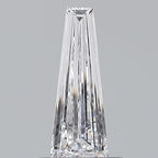 Diamante Taglio Baguette Scalata 0.38ct VG/EX D VVS1 - GIA - 9.05x3.48x1.75mm