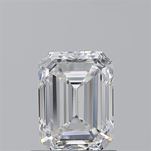 Diamante Naturale Taglio Smeraldo 1ct VG/EX E VS1 - GIA - 6.39x4.77x3.34mm