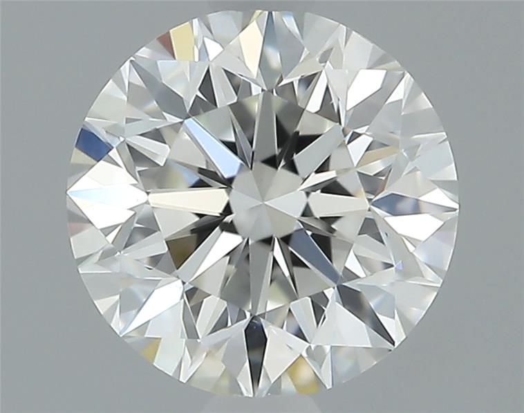 Diamante Taglio Brillante 0.51ct VG/EX/EX F VVS1 - IGI - 4.95x5.0x3.24mm