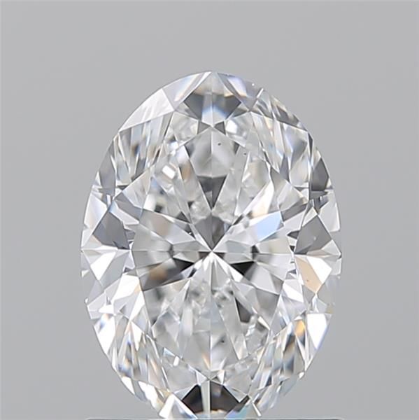 Diamante Naturale Taglio Ovale 1.3ct EX/EX D VS1 - GIA - 8.26x6.01x3.93mm