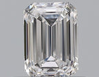 Diamante Naturale Taglio Smeraldo 0.49ct G/VG D VVS2 - GIA - 5.34x3.7x2.46mm