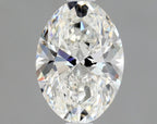 Diamante Naturale Taglio Ovale 0.9ct EX/EX G IF - GIA - 7.53x5.38x3.48mm