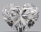 Diamante Naturale Taglio Cuore 0.4ct G/EX D VVS2 - GIA - 4.34x5.16x3.07mm