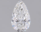 Diamante Naturale Taglio Goccia 0.46ct G/EX F VVS1 - GIA - 7.2x4.18x2.55mm