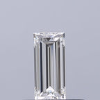 Diamante Naturale Taglio Baguette 0.31ct EX/EX F VVS2 - GIA - 5.98x2.69x1.85mm