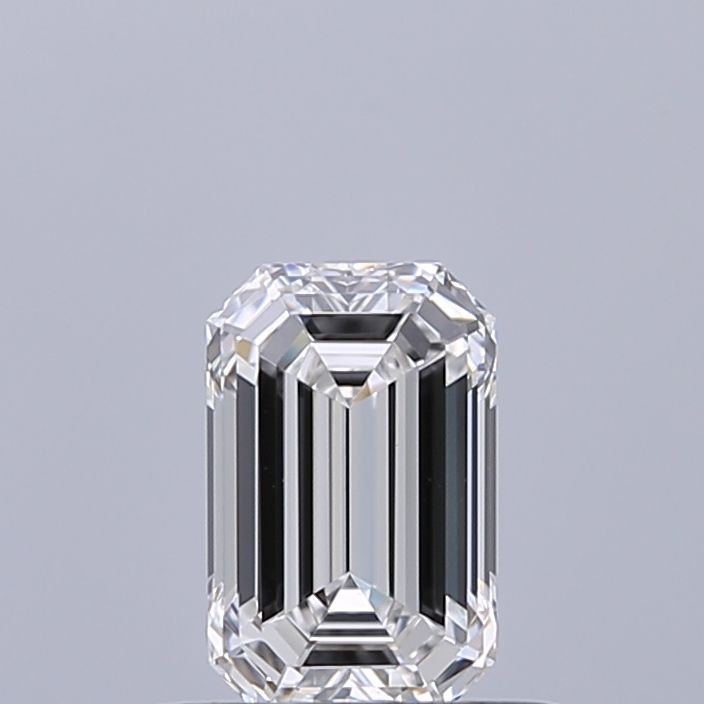 Diamante Naturale Taglio Smeraldo 0.5ct VG/EX E VVS1 - GIA - 5.75x3.67x2.41mm