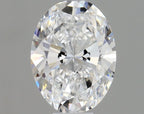 Diamante Naturale Taglio Ovale 0.33ct VG/G D VS2 - GIA - 5.22x3.9x2.46mm